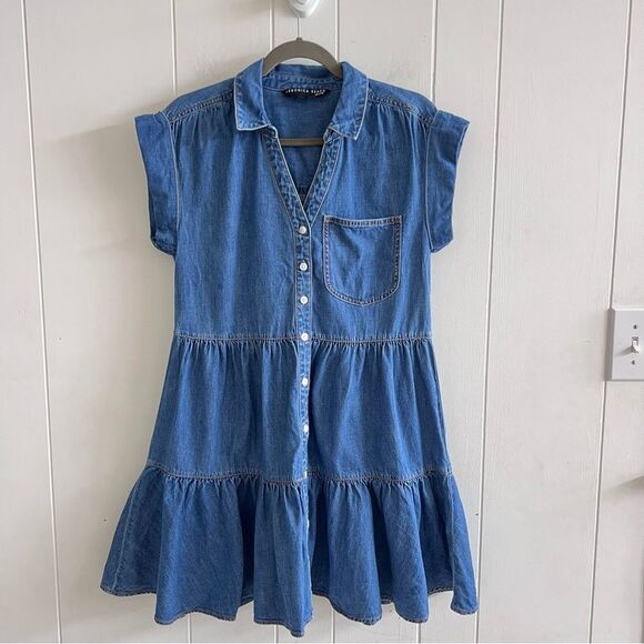 Veronica Beard Trisha Denim Mini Dress - Picture 3 of 12